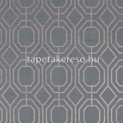 Graham & Brown Secret Garden vlies anyagú szürke, rosegold színű geometriai modern, romantikus tapéta