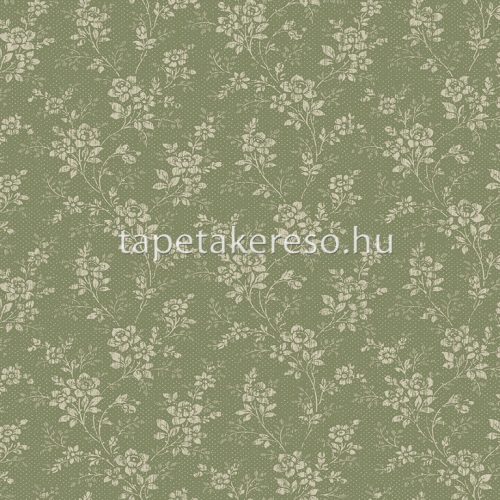 Boras Woodland vlies anyagú zöld, beige színű virágos natural tapéta