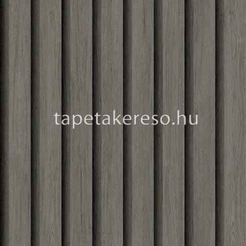 Midbec Elements vlies anyagú szürke, fekete színű famintás industrial tapéta