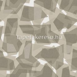   Midbec Elements vlies anyagú beige, barna, szürke színű geometriai industrial tapéta