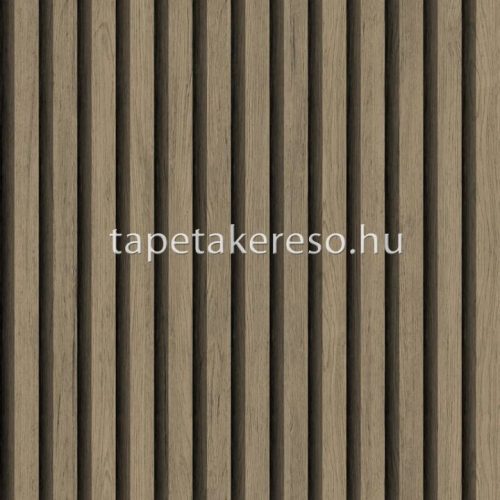 Midbec Elements vlies anyagú barna, fekete színű famintás industrial tapéta
