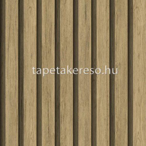 Midbec Elements vlies anyagú barna, szürke színű famintás industrial tapéta