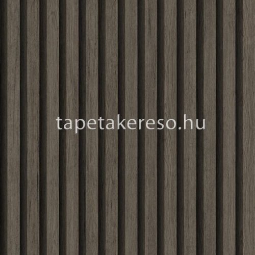 Midbec Elements vlies anyagú szürke, fekete színű famintás industrial tapéta