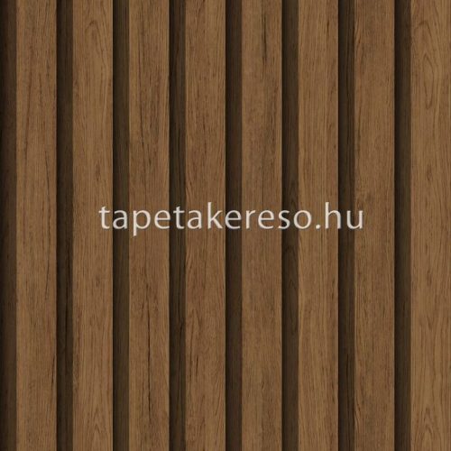 Midbec Elements vlies anyagú barna, fekete színű famintás industrial tapéta