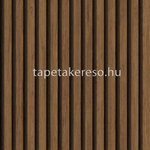 Midbec Elements vlies anyagú barna, fekete színű famintás industrial tapéta