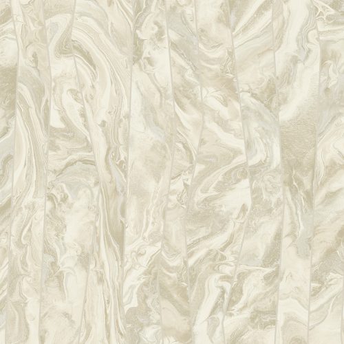 Adawall Octagon vlies, vinyl anyagú beige, szürke, gyöngyház színű márványos modern tapéta