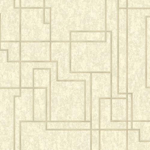 Adawall Octagon vlies, vinyl anyagú beige színű geometriai modern tapéta