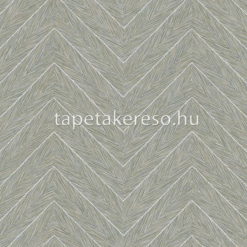 Adawall Octagon vlies, vinyl anyagú szürke, beige, gyöngyház színű chevron, zig-zag modern tapéta