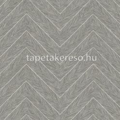   Adawall Octagon vlies, vinyl anyagú szürke, gyöngyház színű chevron, zig-zag modern tapéta