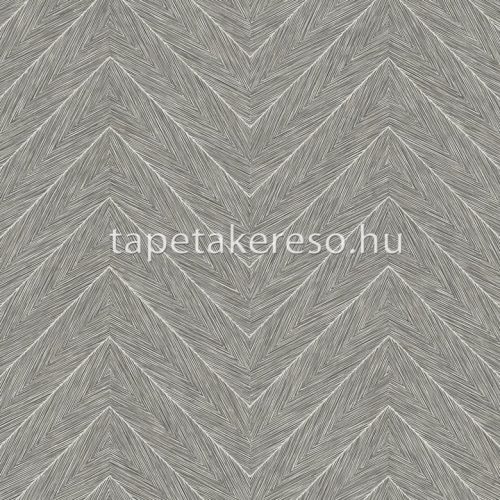 Adawall Octagon vlies, vinyl anyagú szürke, gyöngyház színű chevron, zig-zag modern tapéta