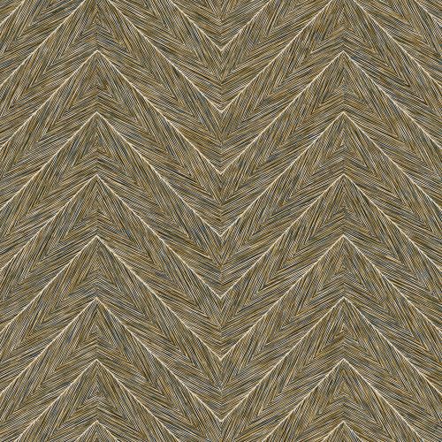 Adawall Octagon vlies, vinyl anyagú arany, barna, kék színű chevron, zig-zag modern tapéta