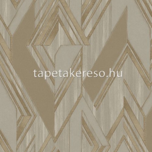 Adawall Octagon vlies, vinyl anyagú szürke, barna, gyöngyház színű textilhatású, egyszínű modern tapéta