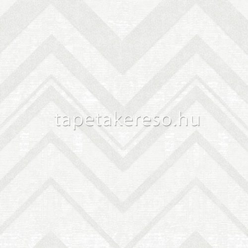 Adawall Octagon vlies, vinyl anyagú fehér, csillámos színű chevron, zig-zag modern tapéta