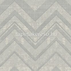   Adawall Octagon vlies, vinyl anyagú ezüst, csillámos színű chevron, zig-zag modern tapéta