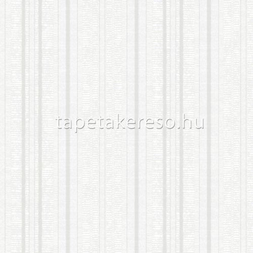 Adawall Octagon vlies, vinyl anyagú fehér, szürke, gyöngyház színű csíkos, geometriai modern tapéta