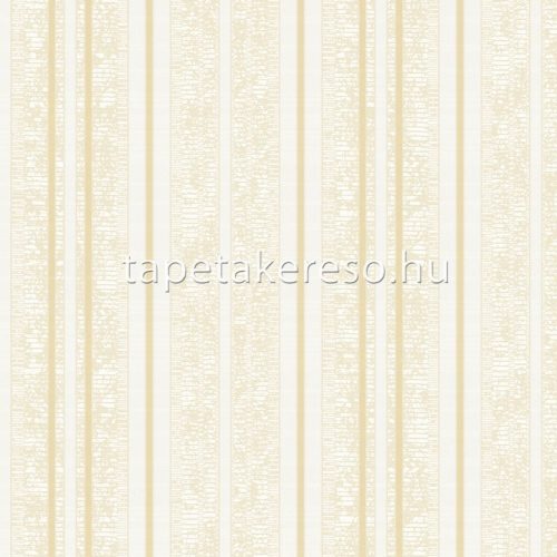 Adawall Octagon vlies, vinyl anyagú fehér, arany, csillámos színű csíkos, geometriai modern tapéta