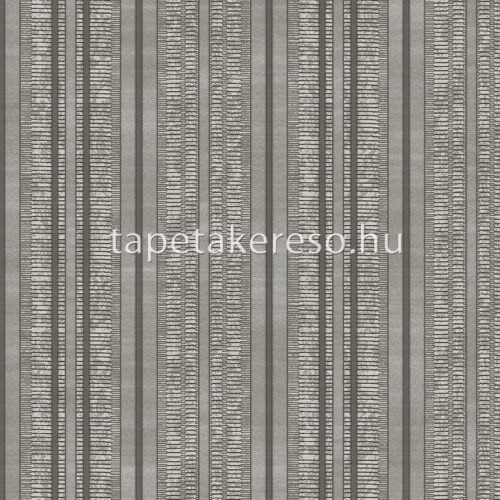 Adawall Octagon vlies, vinyl anyagú szürke, ezüst, csillámos színű csíkos, geometriai modern tapéta