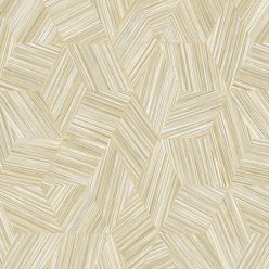   Adawall Octagon vlies, vinyl anyagú barna, szürke, gyöngyház színű vonalas, geometriai modern tapéta