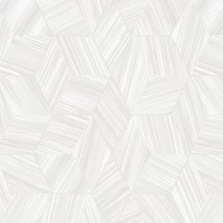   Adawall Octagon vlies, vinyl anyagú fehér, szürke, gyöngyház színű vonalas, geometriai modern tapéta