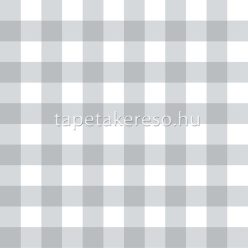   Parato Fiori Country 8 vlies anyagú kék, fehér színű kockás romantikus tapéta