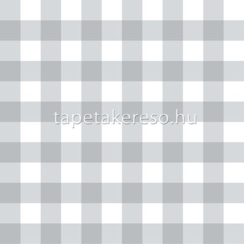 Parato Fiori Country 8 vlies anyagú kék, fehér színű kockás romantikus tapéta
