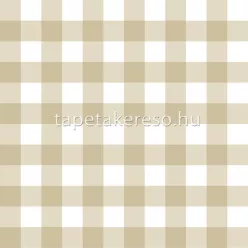   Parato Fiori Country 8 vlies anyagú sárga, fehér színű kockás romantikus tapéta