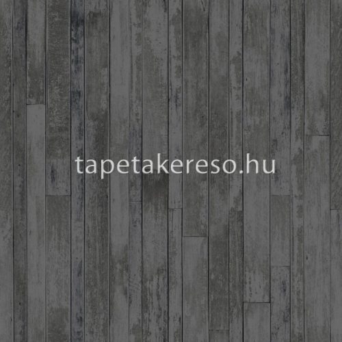 Esta Black & White vlies anyagú szürke színű famintás modern tapéta