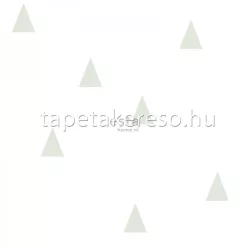   Esta Bandits vlies anyagú fehér, zöld színű geometriai gyerek tapéta