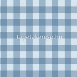   Parato Mondo Baby vlies anyagú kék színű kockás gyerek tapéta