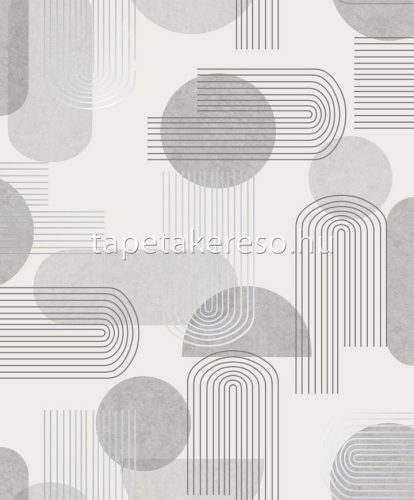 Holden Imaginarium 2 papír anyagú szürke színű geometriai modern tapéta