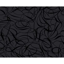   AS Creation Black is Beautiful vlies, habos anyagú fekete színű absztrakt modern tapéta
