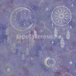   Holden Dream Catcher papír anyagú lila, ezüst színű álomfogó gyerek tapéta