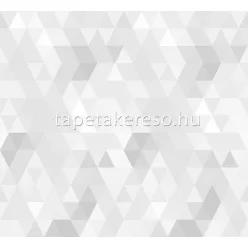   ICH Sambori vlies anyagú fehér, szürke színű geometriai gyerek tapéta