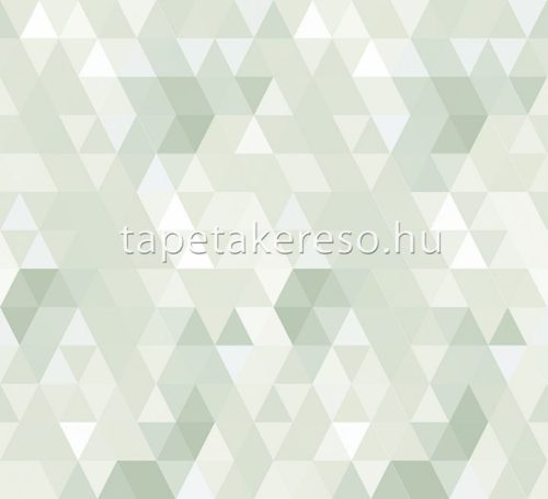 ICH Sambori vlies anyagú zöld színű geometriai gyerek tapéta