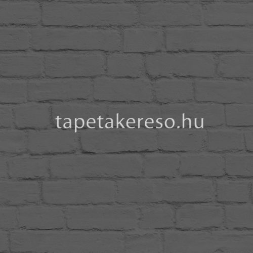 Esta Black & White vlies anyagú fekete színű téglamintás modern tapéta