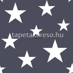   Esta Bandits vlies anyagú fekete, fehér színű csillagos gyerek tapéta