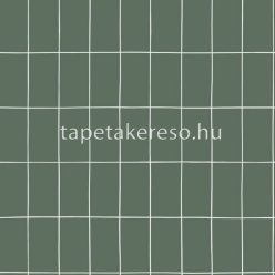   Esta Scandi Cool vlies anyagú fehér, zöld színű geometriai modern tapéta