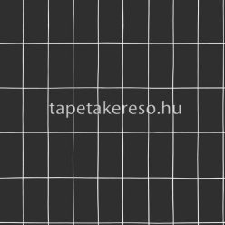   Esta Black & White vlies anyagú fekete, fehér színű geometriai modern tapéta