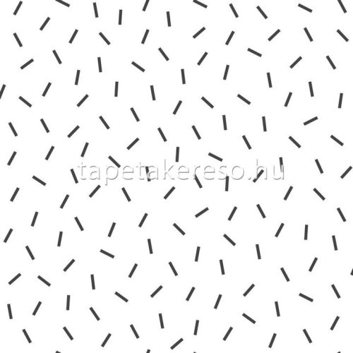 Esta Black & White vlies anyagú fehér, fekete színű geometriai modern tapéta