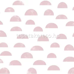   Esta Let's play vlies anyagú rózsaszín színű geometriai gyerek tapéta