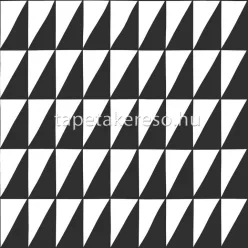   Esta Black & White vlies anyagú fehér, fekete színű geometriai modern tapéta