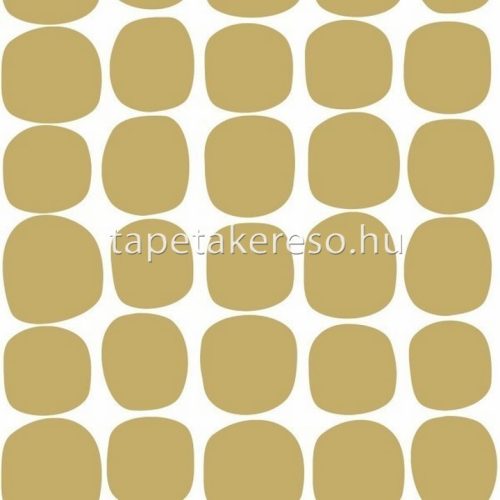 Esta Scandi Cool vlies anyagú fehér, mustársárga színű geometriai modern tapéta