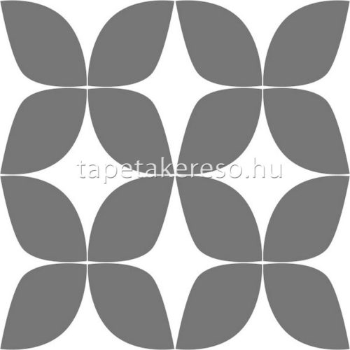 Esta Scandi Cool vlies anyagú fekete, fehér színű geometriai modern tapéta
