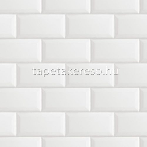 Esta Black & White vlies anyagú szürke színű téglamintás modern tapéta
