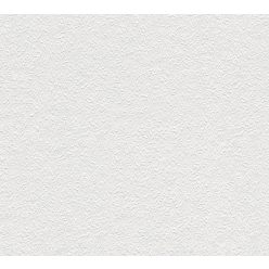   AS Creation 111 Shades of  White vlies anyagú fehér színű struktúrált, egyszínű festhető, modern tapéta