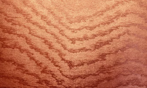 Arte Vertigo vlies, textil anyagú bronz színű moire, famintás modern tapéta