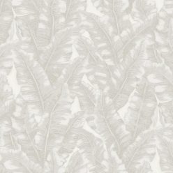   Adawall Vera vlies, vinyl anyagú fehér, beige színű leveles modern tapéta