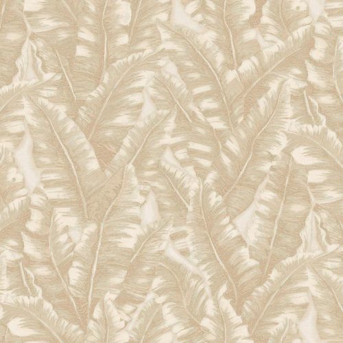 Adawall Vera vlies, vinyl anyagú beige, barna színű leveles modern tapéta