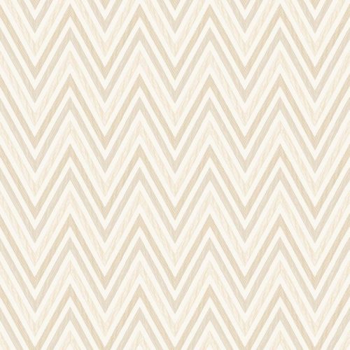 Adawall Vera vlies, vinyl anyagú vajszínű, beige színű chevron, zig-zag modern tapéta