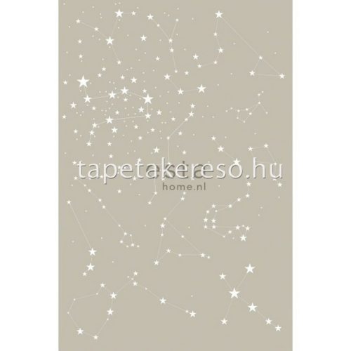 Esta xl² Photowalls for kids vlies anyagú fehér, barna színű csillagos gyerek poszter